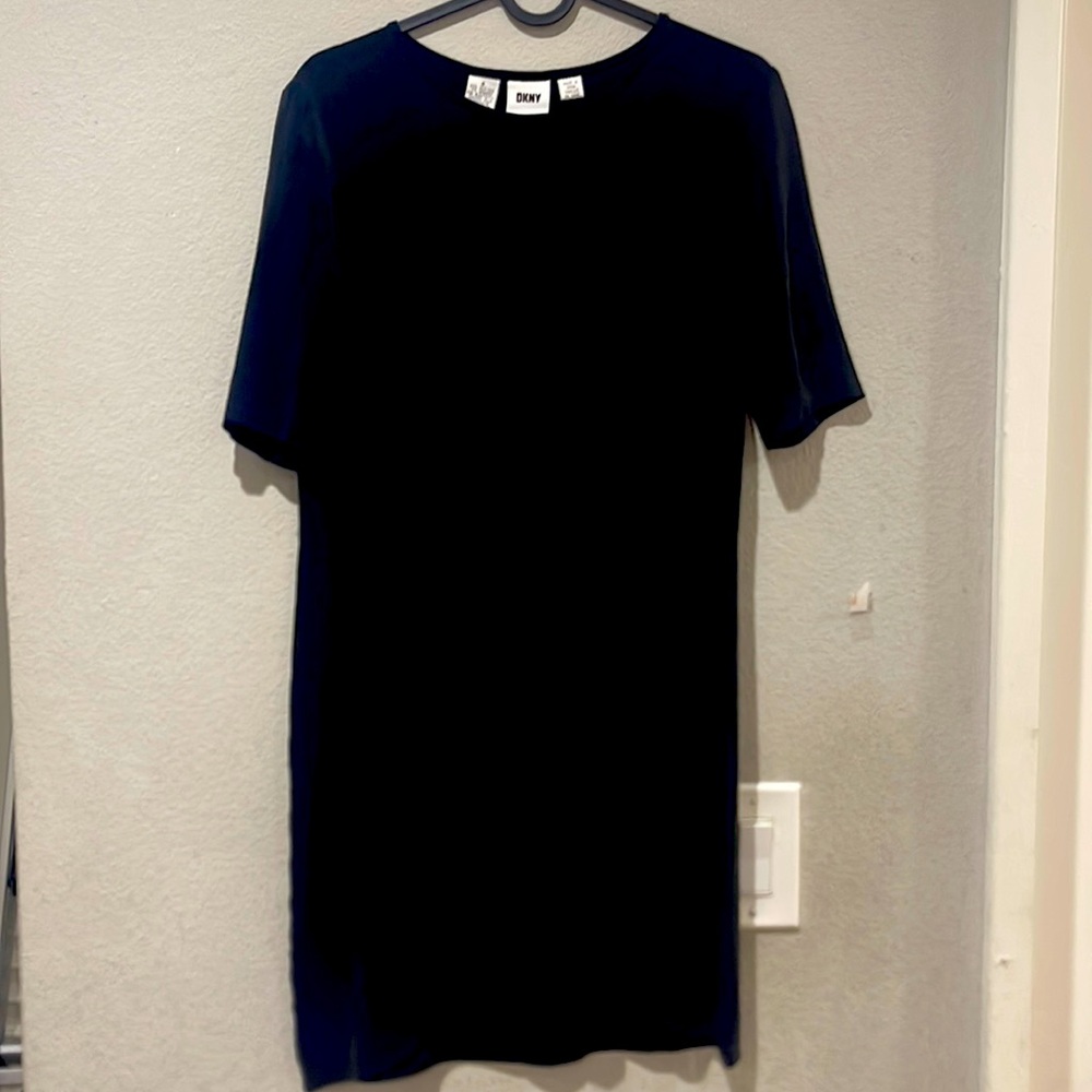 93 % silk and 7% spandex DKNY Dress